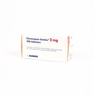 Clonazepam 2mg – 100 Tabletten Kopen Zonder Recept