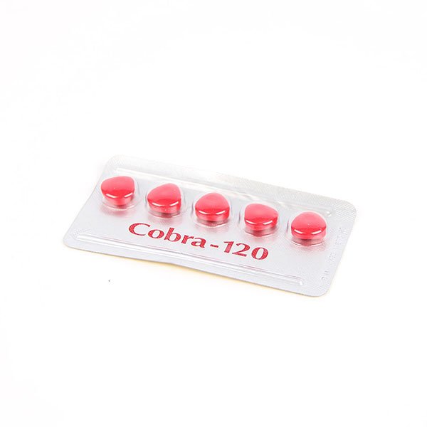 Cobra 120mg – 5 Tabletten Kopen Zonder Recept