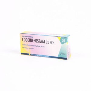 Codeïnefosfaat 20mg – 30 Tabletten Kopen Zonder Recept
