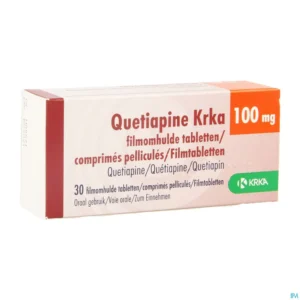 Quetiapine 100 mg (30 tabletten)