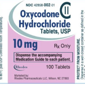 Oxycodon HCl 10 mg 1 capsule