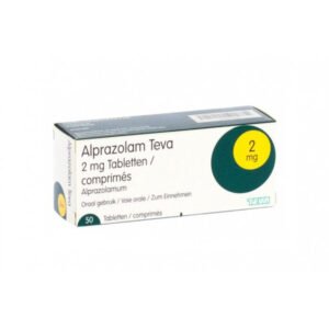 Alprazolam Teva 2mg – 50 Tabletten Kopen Zonder Recept