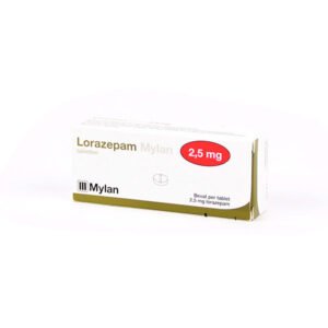 Lorazepam 2.5mg – 30 Tabletten Kopen Zonder Recept