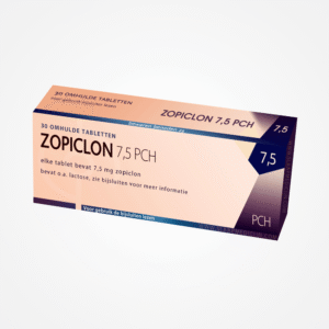 Zopiclon 7,5mg BlAUW 30 tabletten