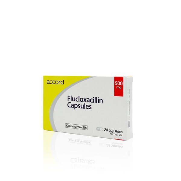 Flucloxacilline 500mg 20 capsules